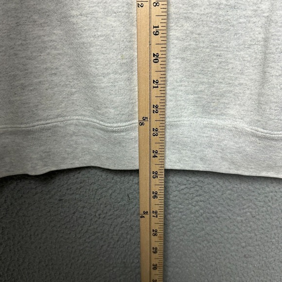 VTG Ashbury Seminary Sweater Adult Large Gray Pullover 90s Crewneck Collegiate - Picture 7 of 10